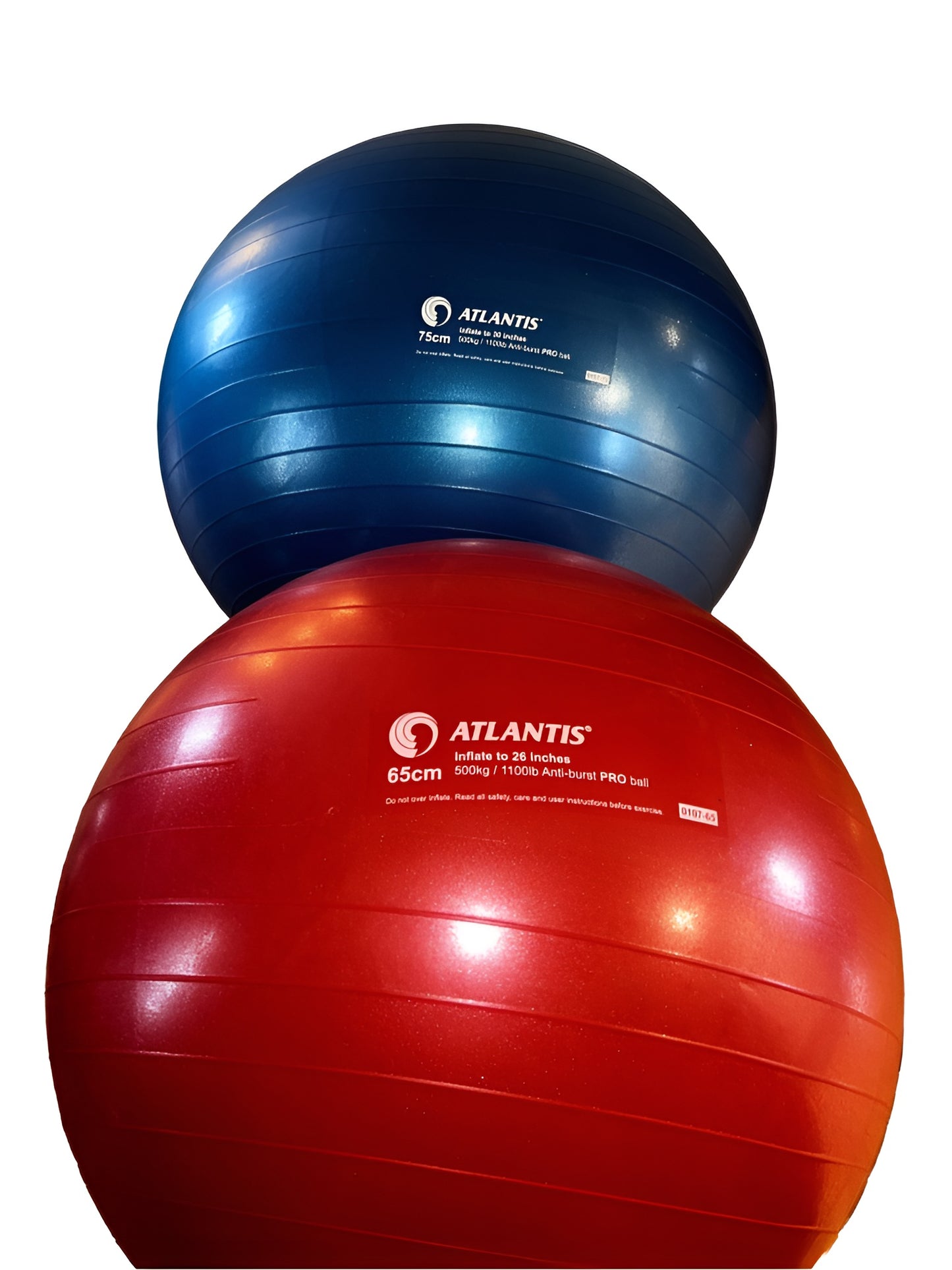 deux ballons de marque Atlantis de qualité commerciale.