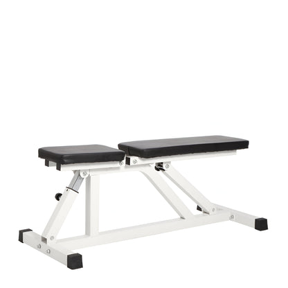 Banc d’entraînement ajustable standard, inclinable et durable pour exercices de musculation variés.