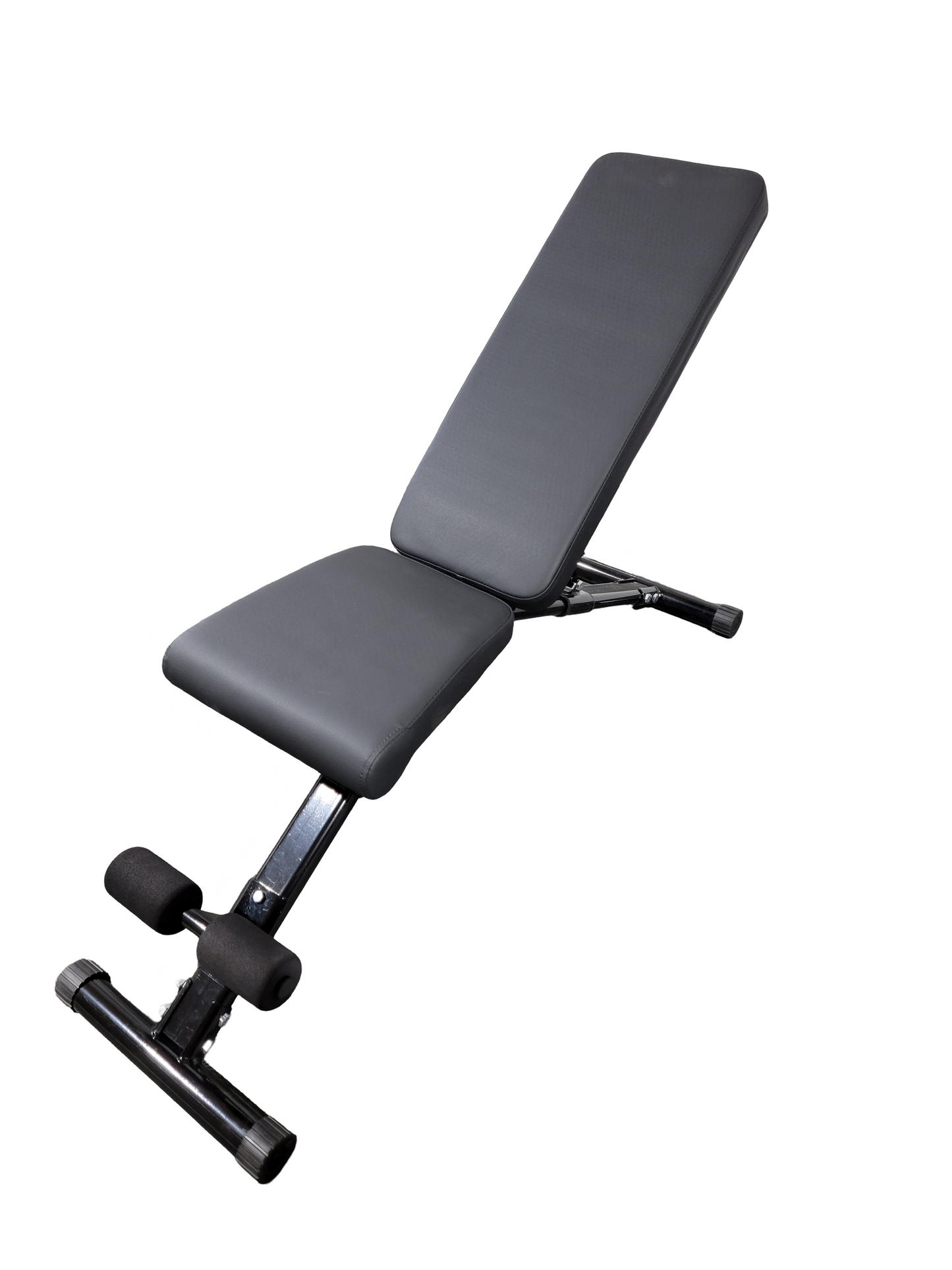 Banc ajustable de qualité pris en photo vu de haut.