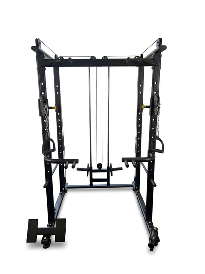 Station de musculation multifonctionnelle : Votre salle de sport à domicile tout-en-un.