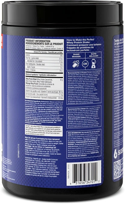 Supplément de protéine de lactosérum Six Star Whey Protein Plus goût Frosted Flakes pour la récupération musculaire en liquidation sur HALT3R.