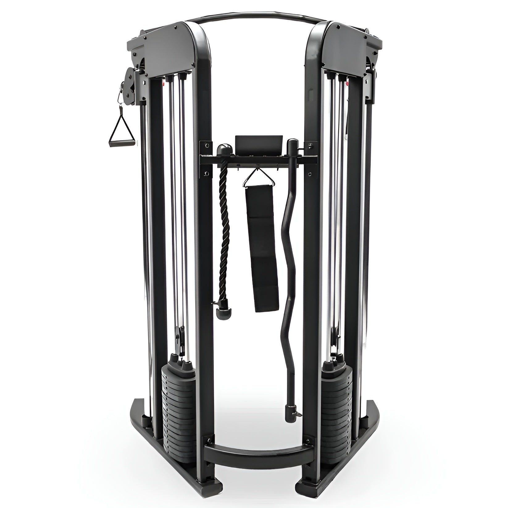 Double colonne de poids 165 lb avec tiges de guidage solides sur Inspire FTX
