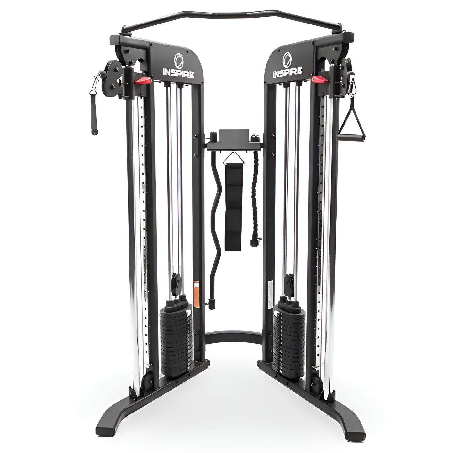Functional Trainer Inspire FTX noir mat avec double colonne de poids 165 lb et barre de traction intégrée