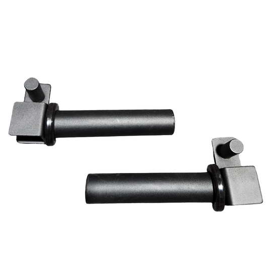 Ensemble de 2 supports à plaques olympiques 2po pour les cages à squat 2x2.