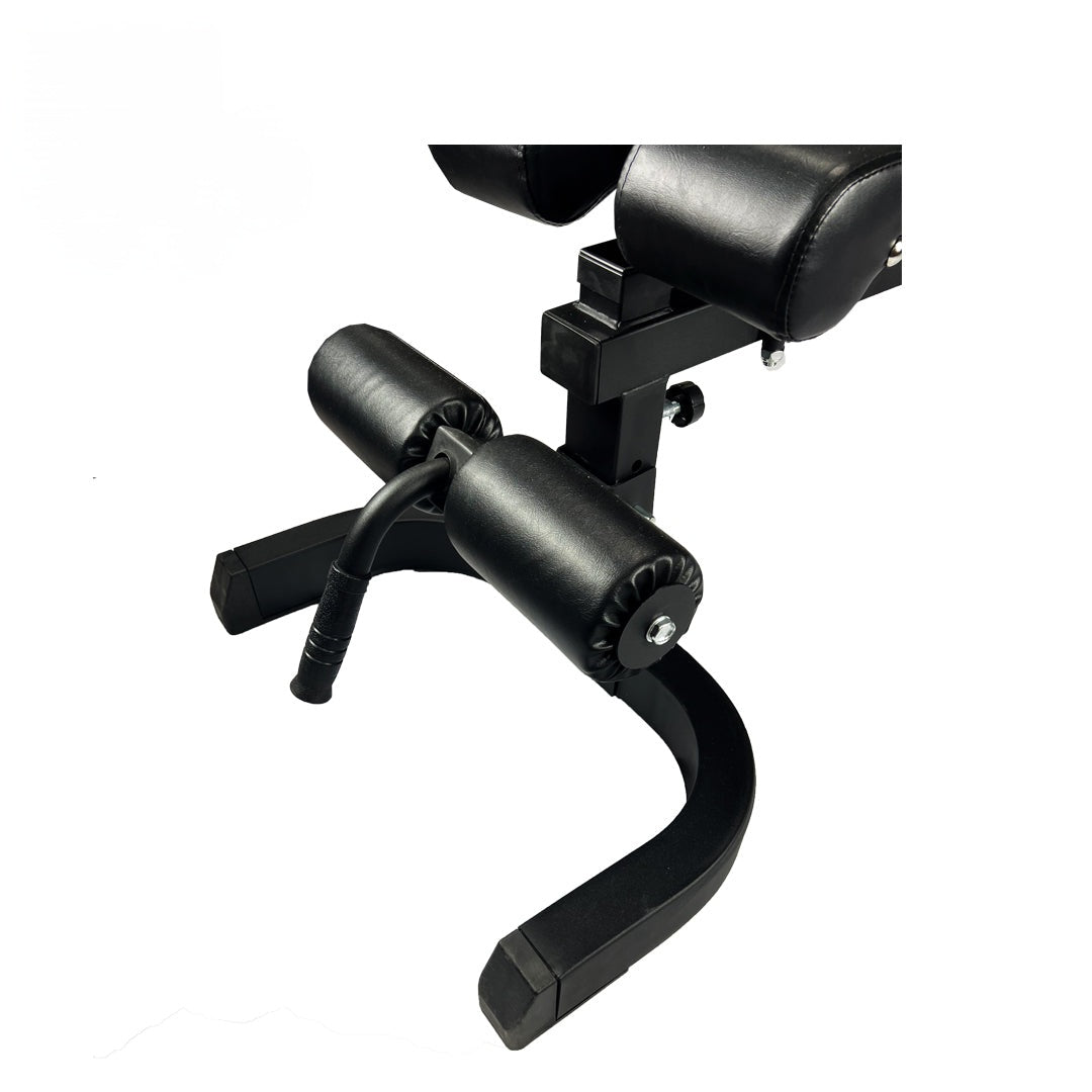 Coussin de banc de musculation avec rembourrage en mousse haute densité pour un confort maximal.