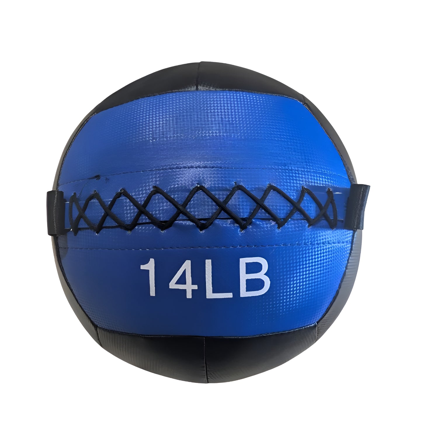 Wall Ball HALT3R 14 lbs bleu. Équilibre parfait et prise en main confortable pour vos WODs.