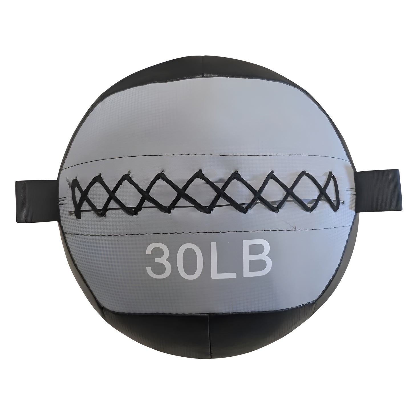 Wall Ball HALT3R 30 lbs gris. Notre poids le plus lourd pour les athlètes d'élite et le travail de puissance pure.