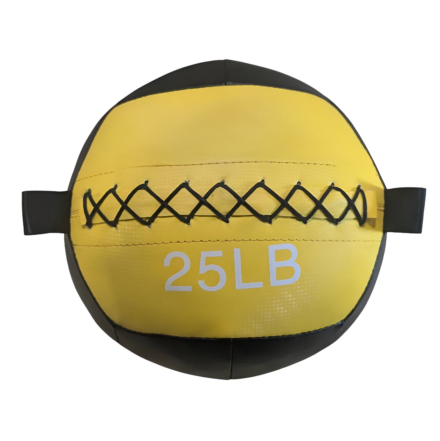Wall Ball HALT3R 25 lbs jaune. Notre modèle le plus lourd pour repousser vos limites au gym.